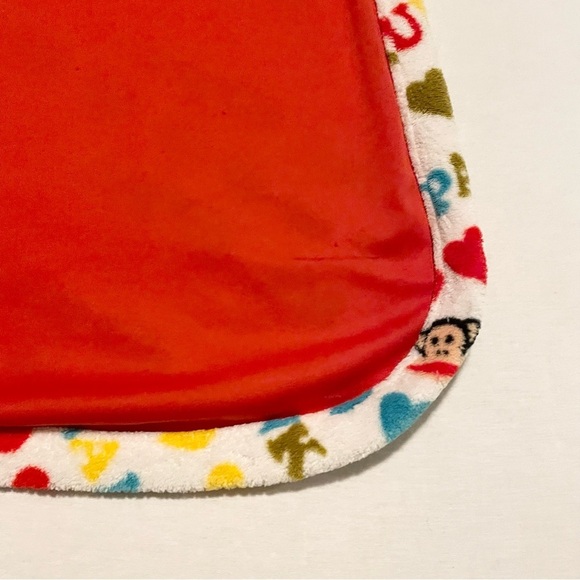 Paul Frank Small Paul Multicolor Patterned Baby Blanket 37” x 29” - Picture 11 of 16